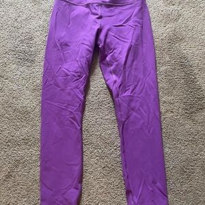 Lululemon Athletica Purple wunder train Leggings 25”